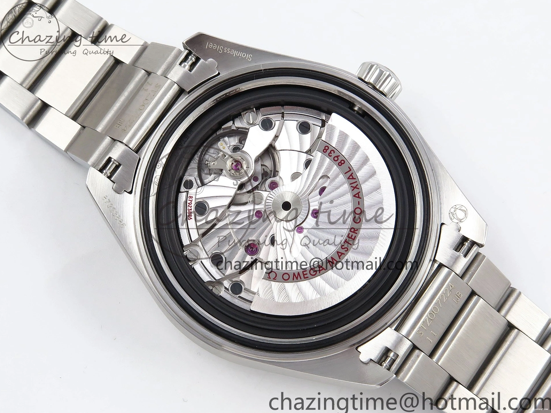 0109 Aqua Terra GMT Worldtimer 43mm VSF 1:1 Best Edition Summer Blue Dial on SS Bracelet A8938 Super Clone FashionForward 7720